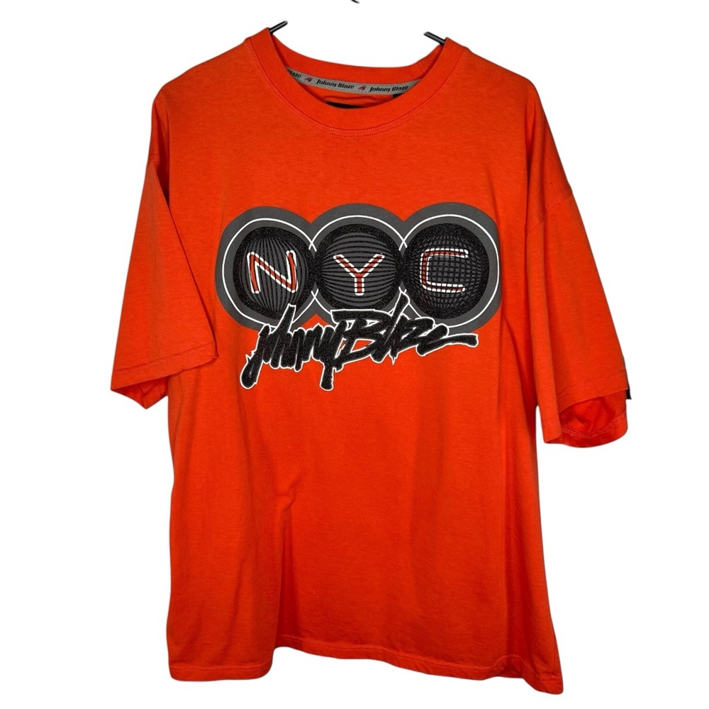 Johnny Blaze NYC Skate Orange T-Shirt L